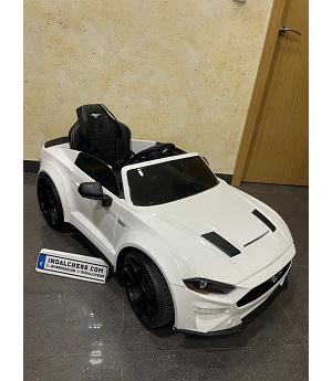 Coche eléctrico Drift CAR Ford Mustang 24V, blanco, MANDO RC PARENTAL - BN-MUSTANGWHITEDRIFT